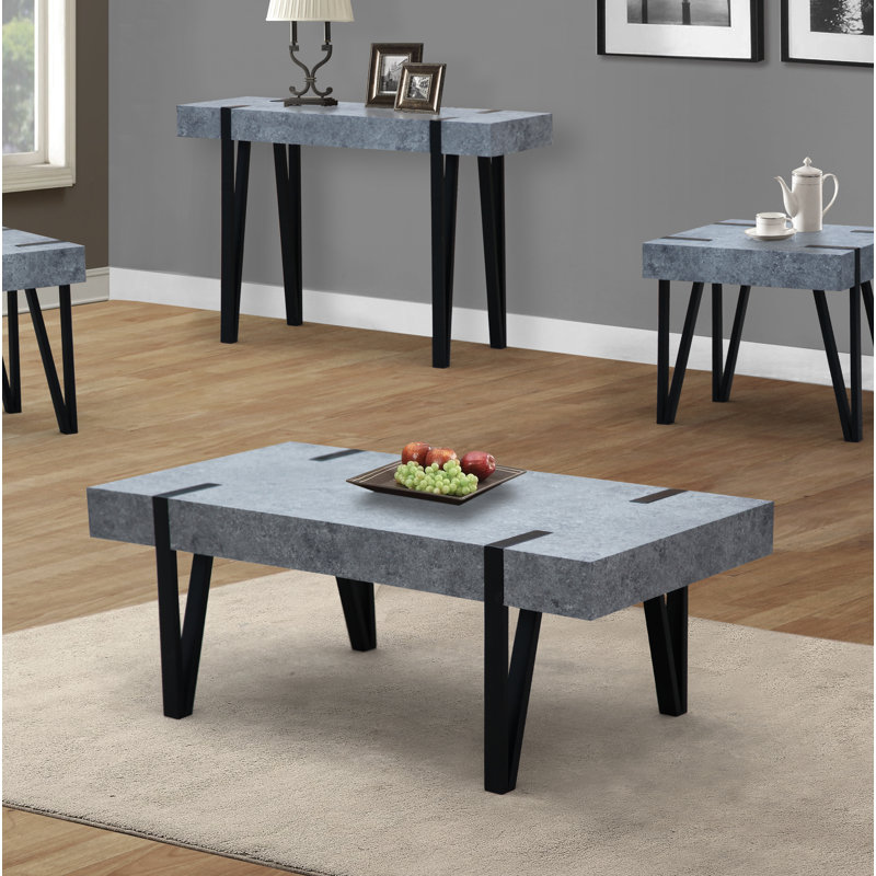 Williston Burdine Concrete Coffee Table Wayfair